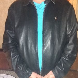 Ralph Lauren Polo Soft Leather Jacket